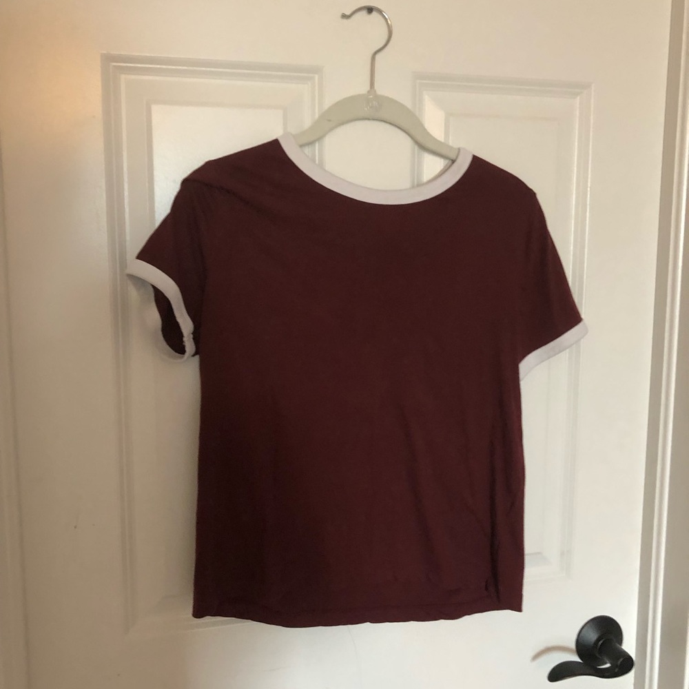 Maroon T-shirt